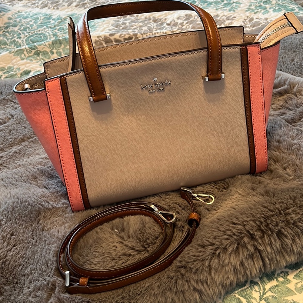 Kate Spade refined leather handbag/purse